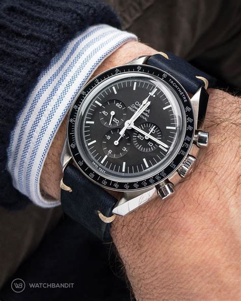 omega speedmaster 42mm lug to lug|Omega Speedmaster strap guide.